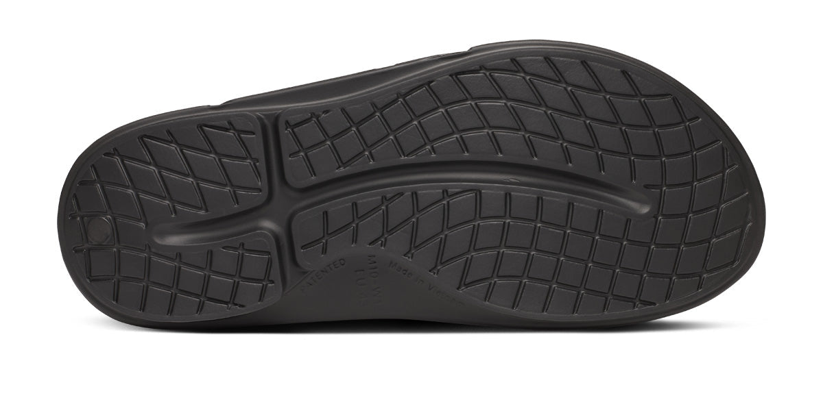 BAUER/OOFOS Women's OOahh Sport Flex Sandal – Black